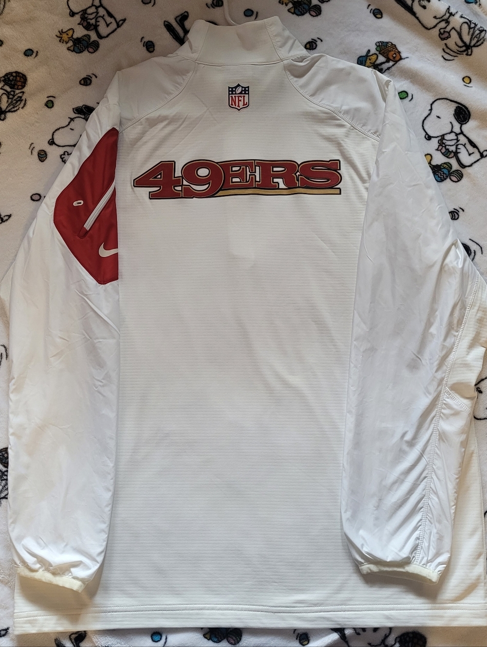 San Francisco Forty Niners  Nike Dri-FIT Pullover with Red Accents